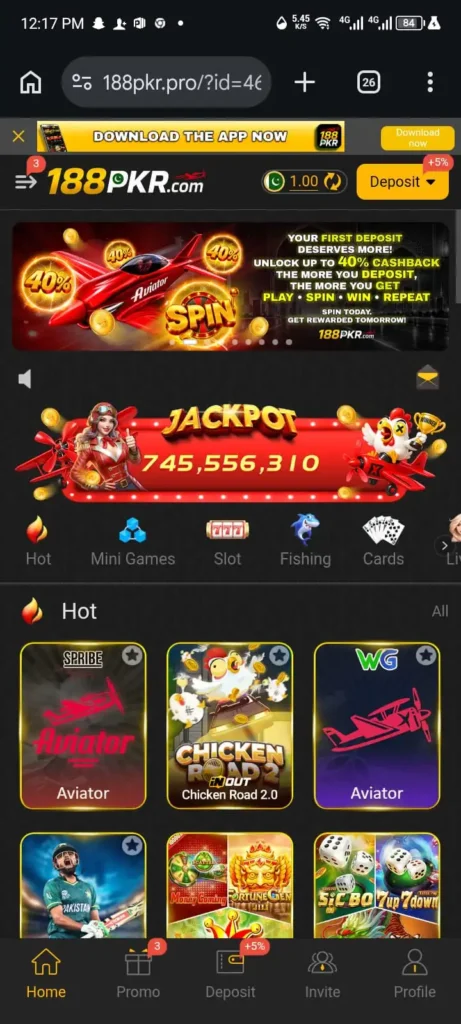 188PKR CASINO GAME