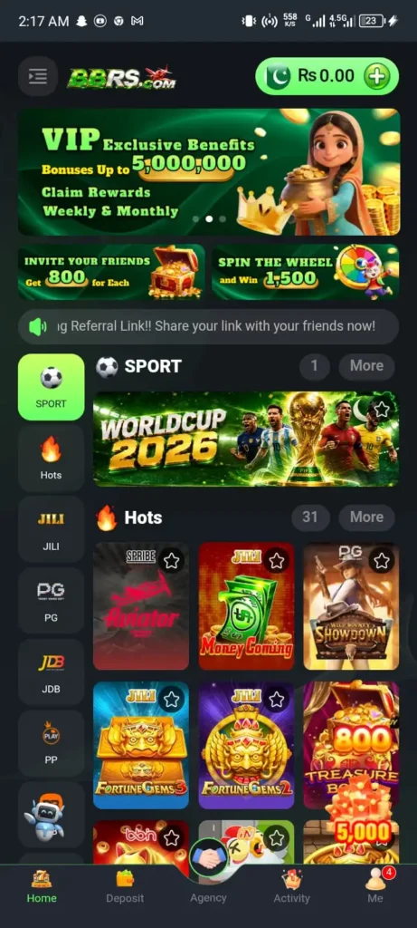BBrs casino game