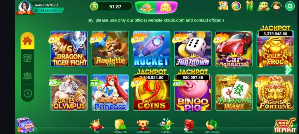 kkkpk casino game